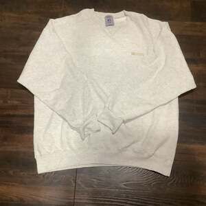 Vintage Gray‎ Russell Athletic XL High Cotton Embroidered Crewneck Sweatshirt